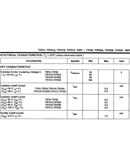 Kit de 50 Transistores TIP Bridgold - 10 Tipos Diferentes