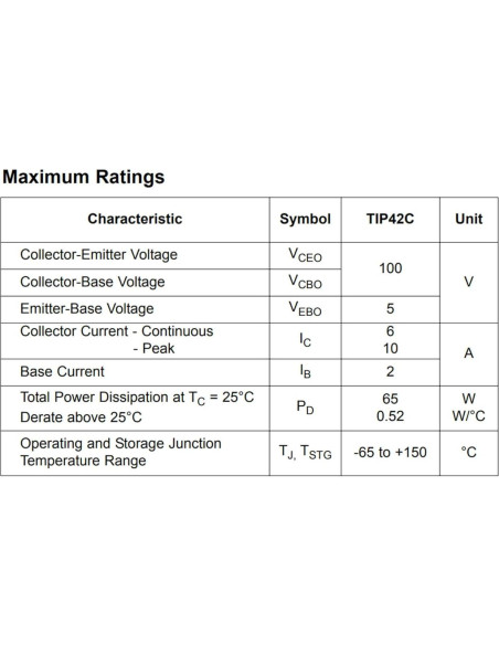 Kit de 50 Transistores TIP Bridgold - 10 Tipos Diferentes