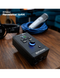 Interfaz de audio USB-C PreSonus Revelator io44 compacta 2