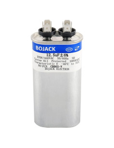 Capacitor Oval de Arranque BOJACK 12.5 uF 370V/440V CBB65