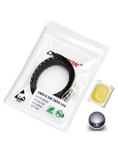 Diodos LED SMD 2835 CHANZON 100 Pcs 52 Lúmenes Blanco 6000K