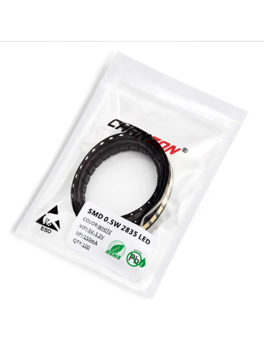 Diodos LED SMD 2835 CHANZON 100 Pcs 52 Lúmenes Blanco 6000K