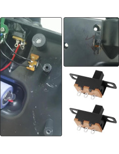 80 Interruptores de Palanca Vertical SPDT 3 Pines Micro Traders 2