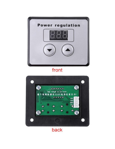 Controlador de Velocidad Digital YWBL-WH 10000W 220V 80A