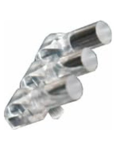 Paquete de 5 Tubos de Luz LED 3" Claro AVLIS-CO