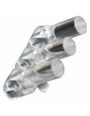 Paquete de 5 Tubos de Luz LED 3" Claro AVLIS-CO