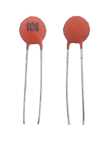100 Capacitores Cerámicos 100nF 0.1uF Cermant Kit Electrónica