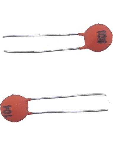 100 Capacitores Cerámicos 100nF 0.1uF Cermant Kit Electrónica