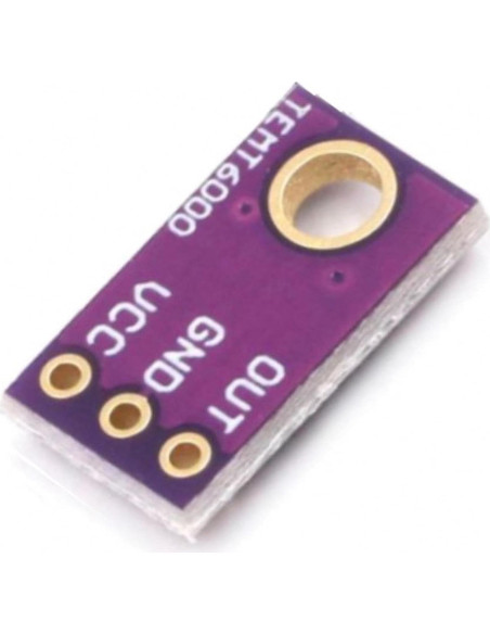 5 Pcs Sensor de Luz Ambiental TEMT6000 SMD 10g