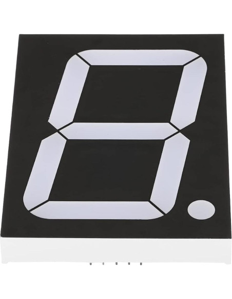 Tubo Digital LED PATIKIL 7 Segmentos Rojo 10 Pines 7.2V 4"