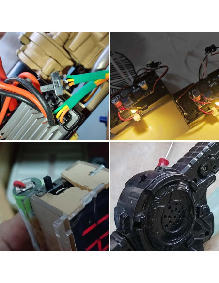 100pcs Mini Interruptor Deslizante SPDT Juasky SS-12F15 10x6x5mm