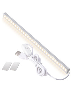 Barra de Luz LED DWEPTU 30.48 cm USB para Cocina y Armario