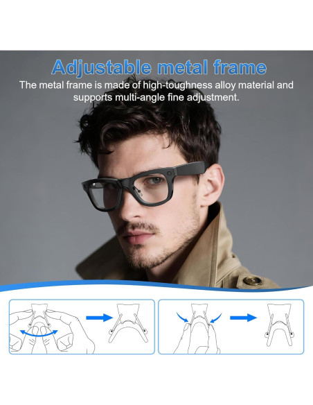 Almohadillas para nariz HiBloks para gafas Ray-Ban Meta Gen 2