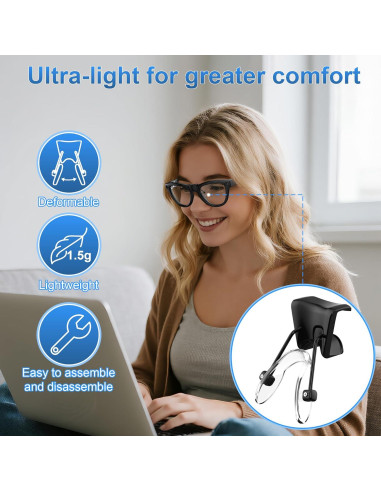 Almohadillas para nariz HiBloks para gafas Ray-Ban Meta Gen 2