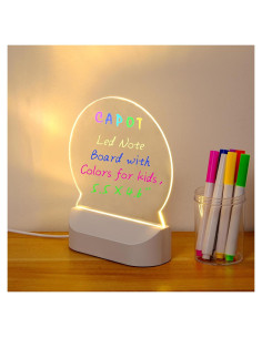 Tablero de Borrado en Seco Iluminado CAPOT 12.7 cm Moderno