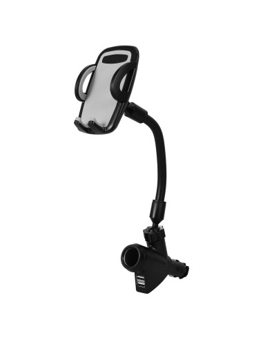 Soporte para Teléfono Veemoon + Cargador de Coche Dual USB