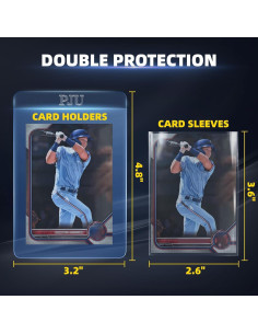 Paquete 100 Soportes y 100 Fundas de Tarjetas PJU 2