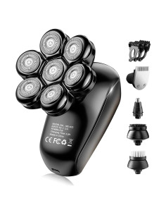 Afeitadora de Cabeza Calva SHPAVVER Turbo Impermeable IPX7