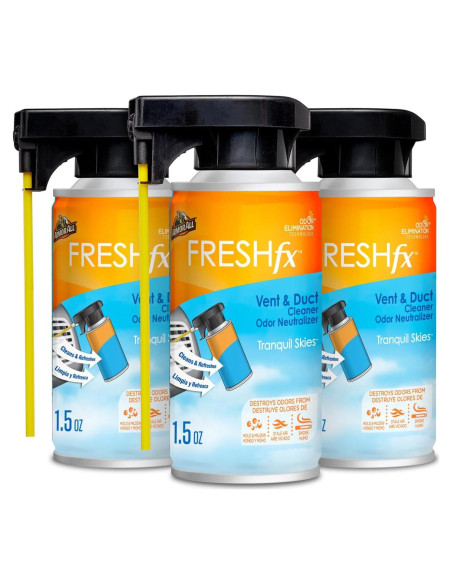 Limpiador de Ventilación Armor All Fresh FX 3 Paquetes 5 oz