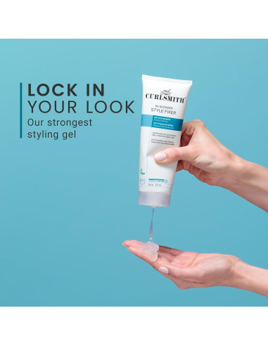 Gel Fijador de Rizos Curlsmith 59 ml - Fijación Fuerte y Vegano