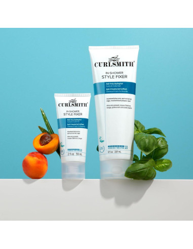Gel Fijador de Rizos Curlsmith 59 ml - Fijación Fuerte y Vegano