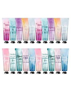 Set de 20 Cremas de Manos Inspiracionales Leelosp 30 ml