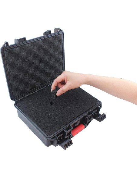 Estuche Duro Impermeable AOOCY IP67 Personalizable 28x23x10cm
