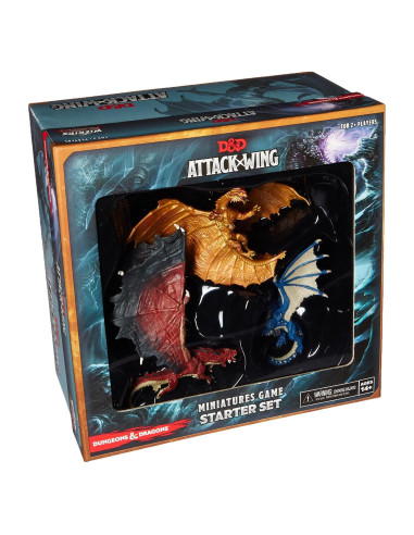 Juego de Inicio D&D Ataque Aéreo WizKids - 3 Dragones