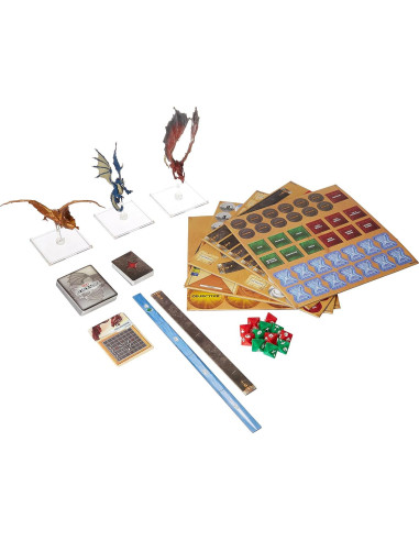 Juego de Inicio D&D Ataque Aéreo WizKids - 3 Dragones