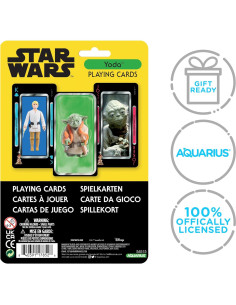 Baraja de Cartas Premium Star Wars Yoda - AQUARIUS 54 Cartas 2