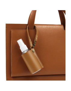 Soporte para botella desinfectante VKSG 60ml - Cuero PU 2