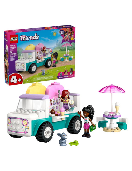 Camión de Helados LEGO Friends 42644 - Juguete de Construcción 92 Piezas