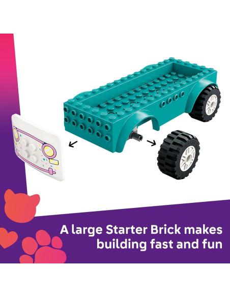 Camión de Helados LEGO Friends 42644 - Juguete de Construcción 92 Piezas