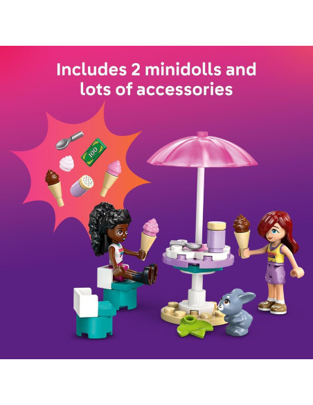 Camión de Helados LEGO Friends 42644 - Juguete de Construcción 92 Piezas