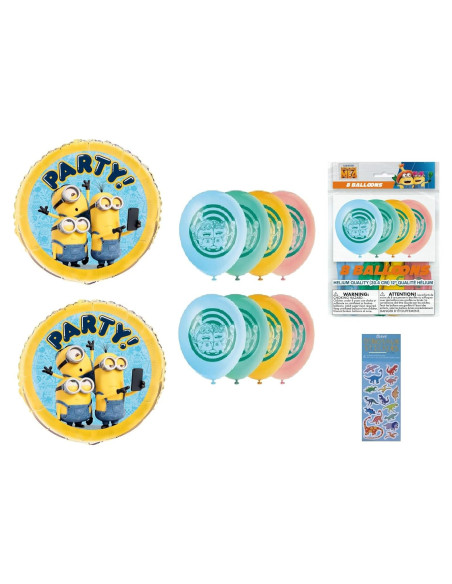 Suministros de Fiesta de Cumpleaños Mi Villano Favorito