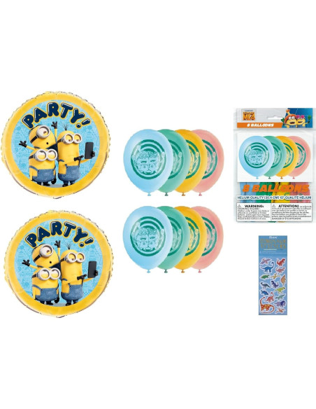 Suministros de Fiesta de Cumpleaños Mi Villano Favorito