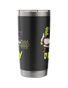 Vaso Térmico Acero Inoxidable Shrek 591 ml Aislado 2