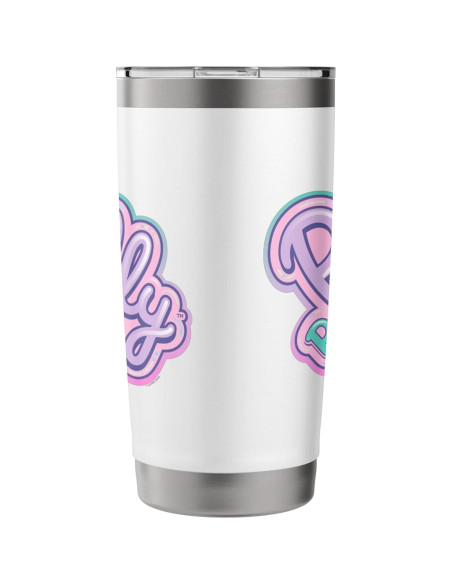 Vaso Térmico Acero Inoxidable Polly Pocket 591 ml Blanco