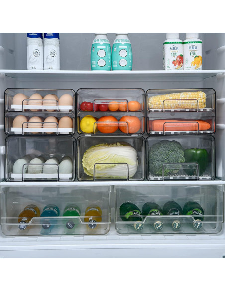 Contenedor de Almacenamiento BigTron Doble Capa 280ml Apilable