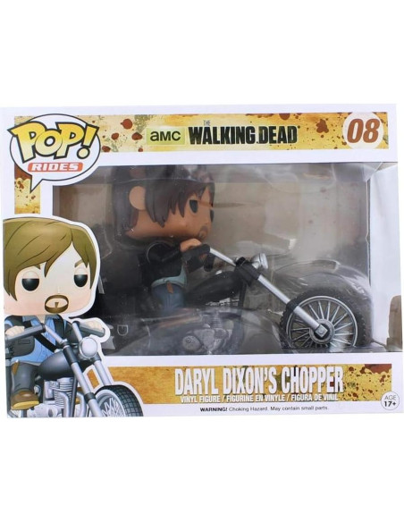 Funko POP Rides Daryl Dixon Moto The Walking Dead 22.9x17.8cm