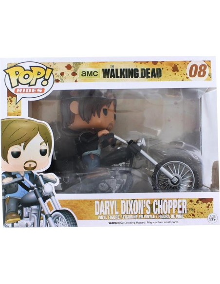 Funko POP Rides Daryl Dixon Moto The Walking Dead 22.9x17.8cm
