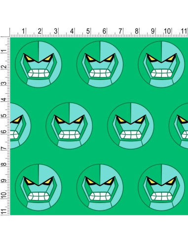 Papel de Regalo Ben 10 Diamondhead 76x183cm Graphics & More