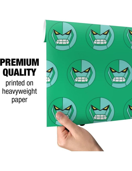 Papel de Regalo Ben 10 Diamondhead 76x183cm Graphics & More