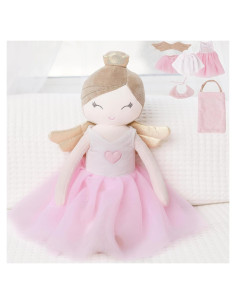Conjunto de Muñeca Princesa Perfectto 7 Piezas 48 cm