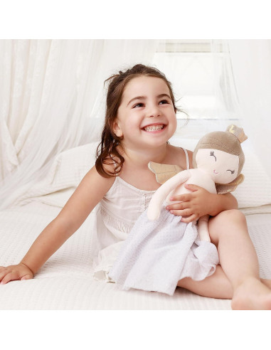 Conjunto de Muñeca Princesa Perfectto 7 Piezas 48 cm