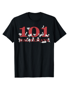 Camiseta Disney 101 Dálmatas Hombre Licencia Oficial