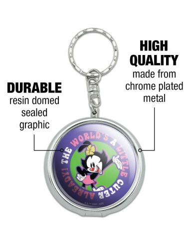 Cenicero de Metal Animaniacs Graphics & More 5.1cm Redondo