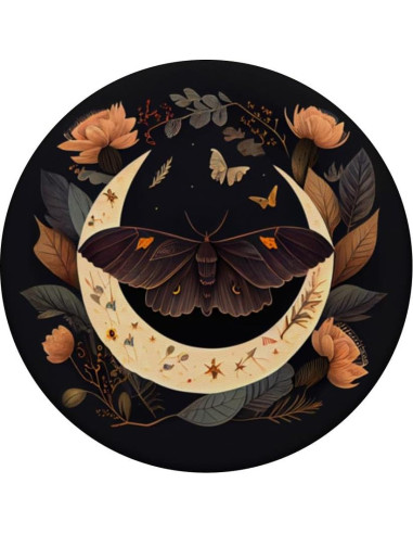 PopSockets Adhesivo PopGrip Naturaleza Celestial Negro