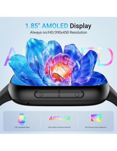 Reloj Inteligente Tensky GTX20 AMOLED 1.85" Fitness Bluetooth