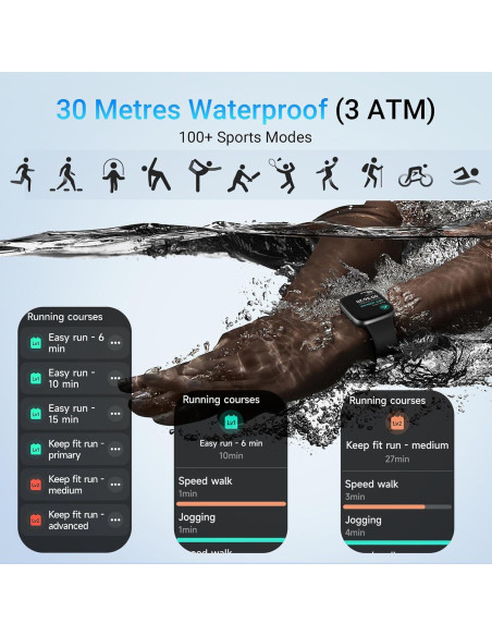 Reloj Inteligente Tensky GTX20 AMOLED 1.85" Fitness Bluetooth